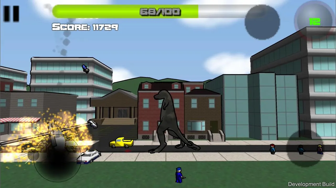 Attack of Giant Mutant Lizard | Indus Appstore | Screenshot