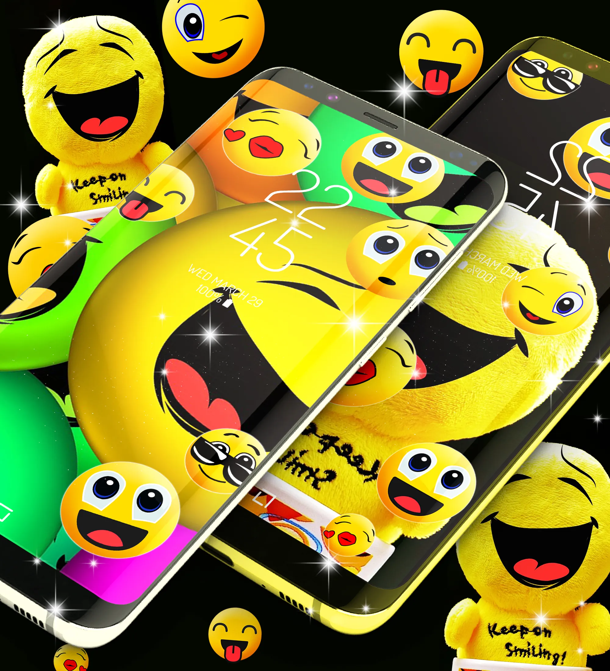 Emoji live wallpaper | Indus Appstore | Screenshot