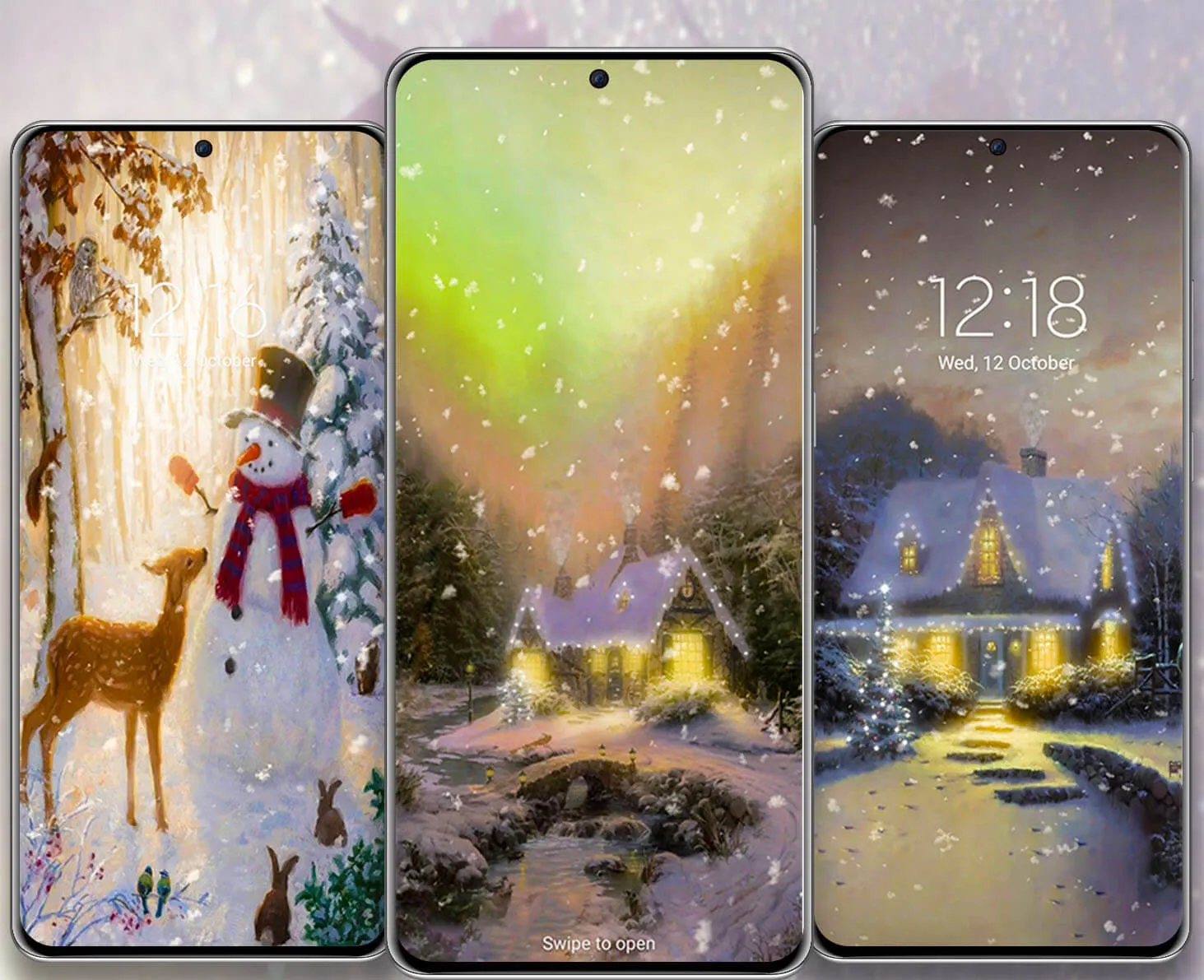 Snowfalling Live Wallpapers | Indus Appstore | Screenshot