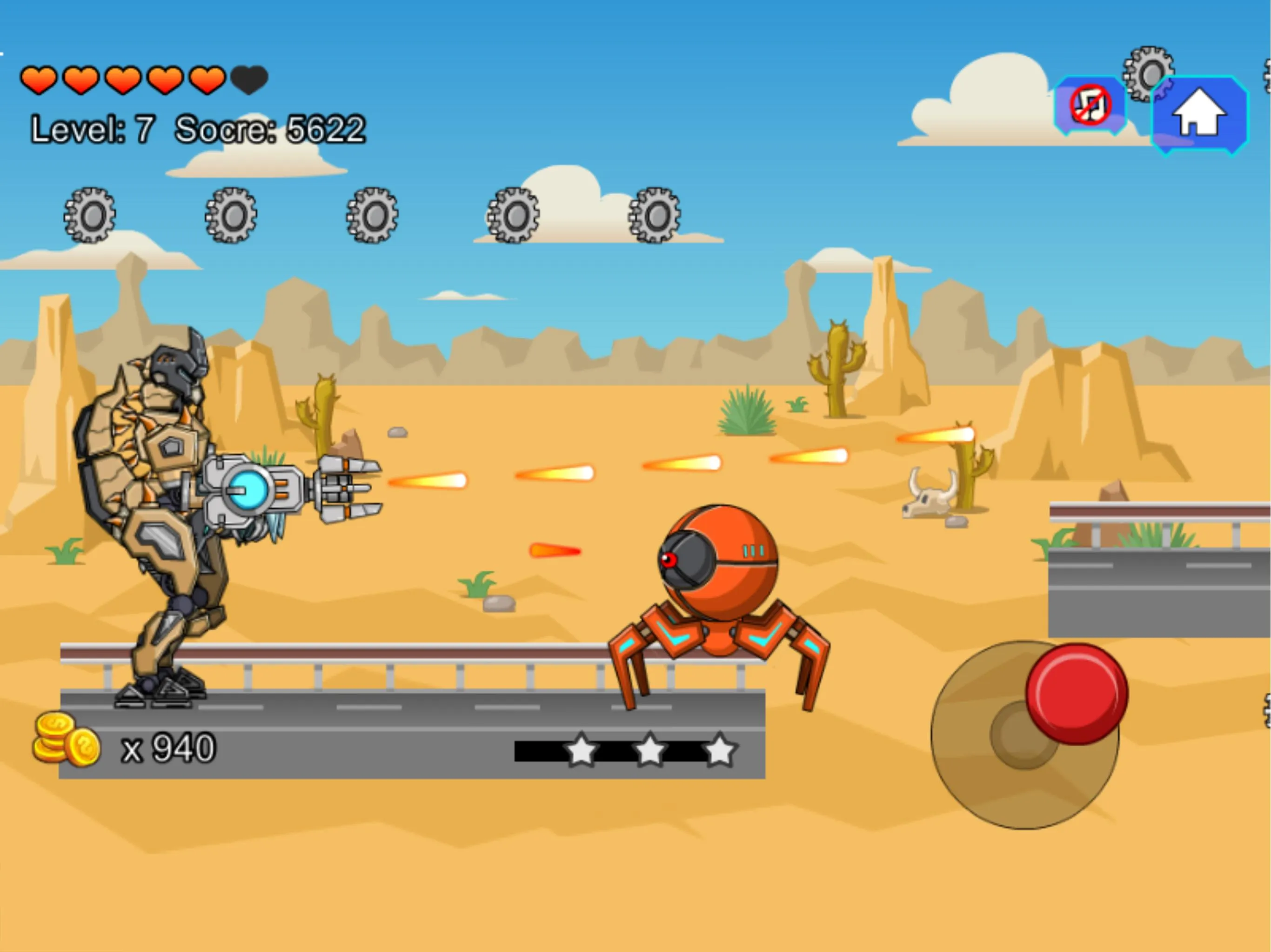 Desert T-Rex Robot Dino Army | Indus Appstore | Screenshot