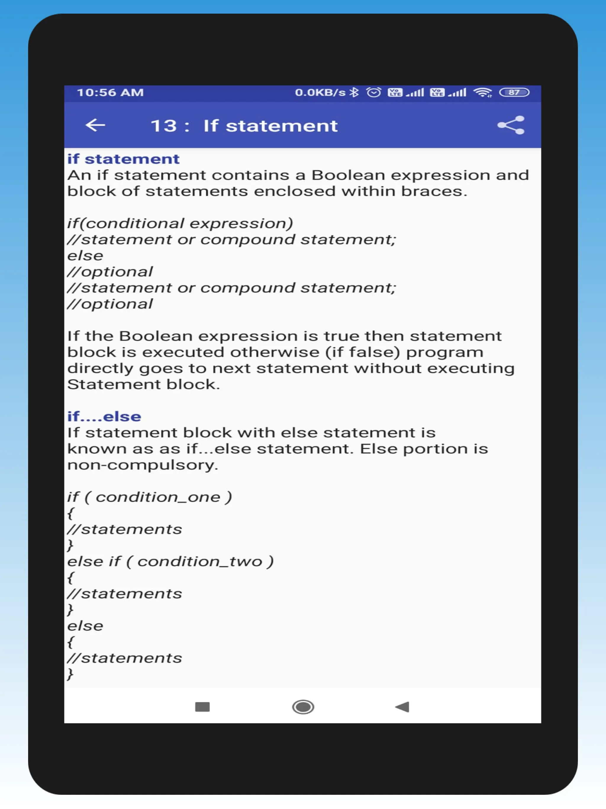 Learn Java Programming | Indus Appstore | Screenshot