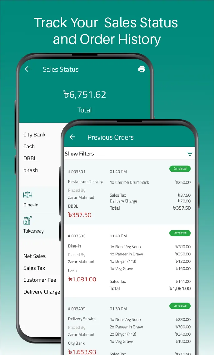 RestroGreen POS | Indus Appstore | Screenshot