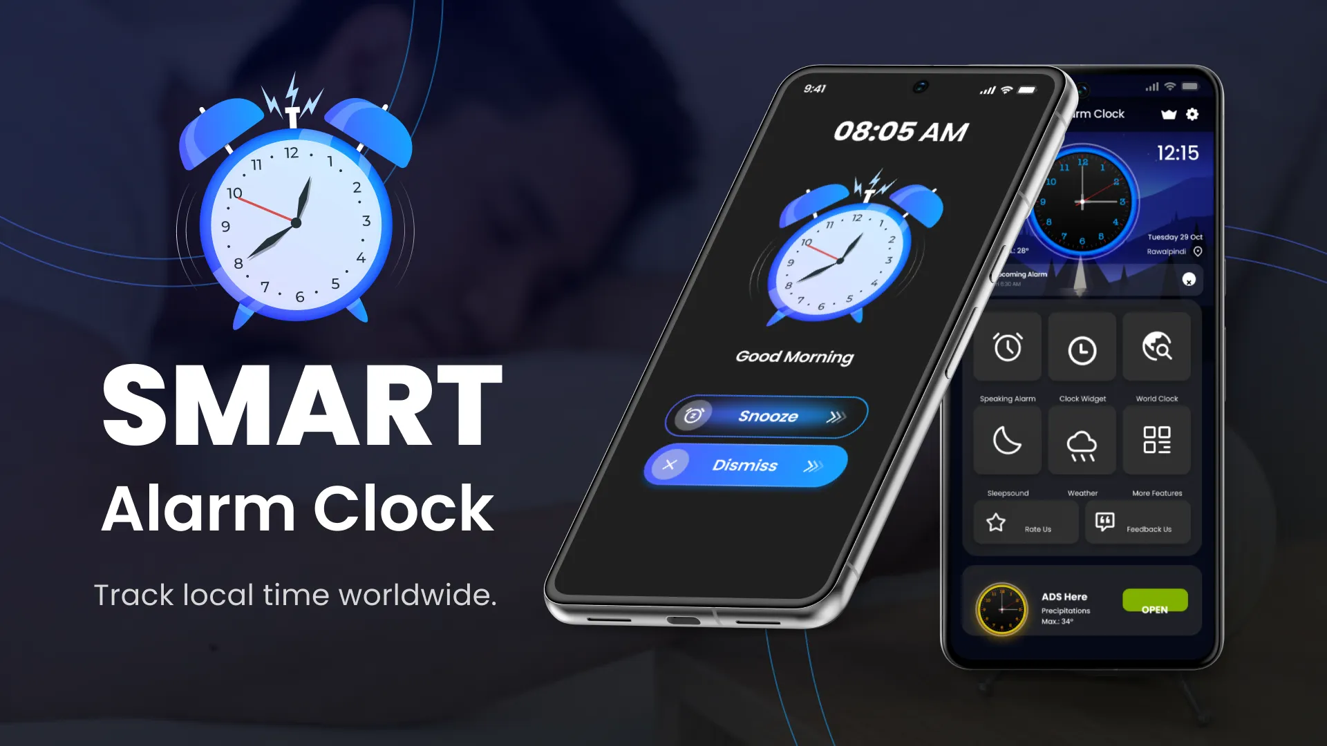 Smart Alarm Clock | Indus Appstore | Screenshot