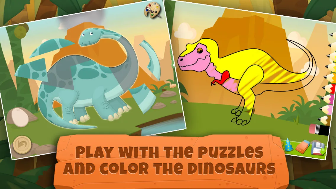 Dinosaurs for kids - Jurassic | Indus Appstore | Screenshot