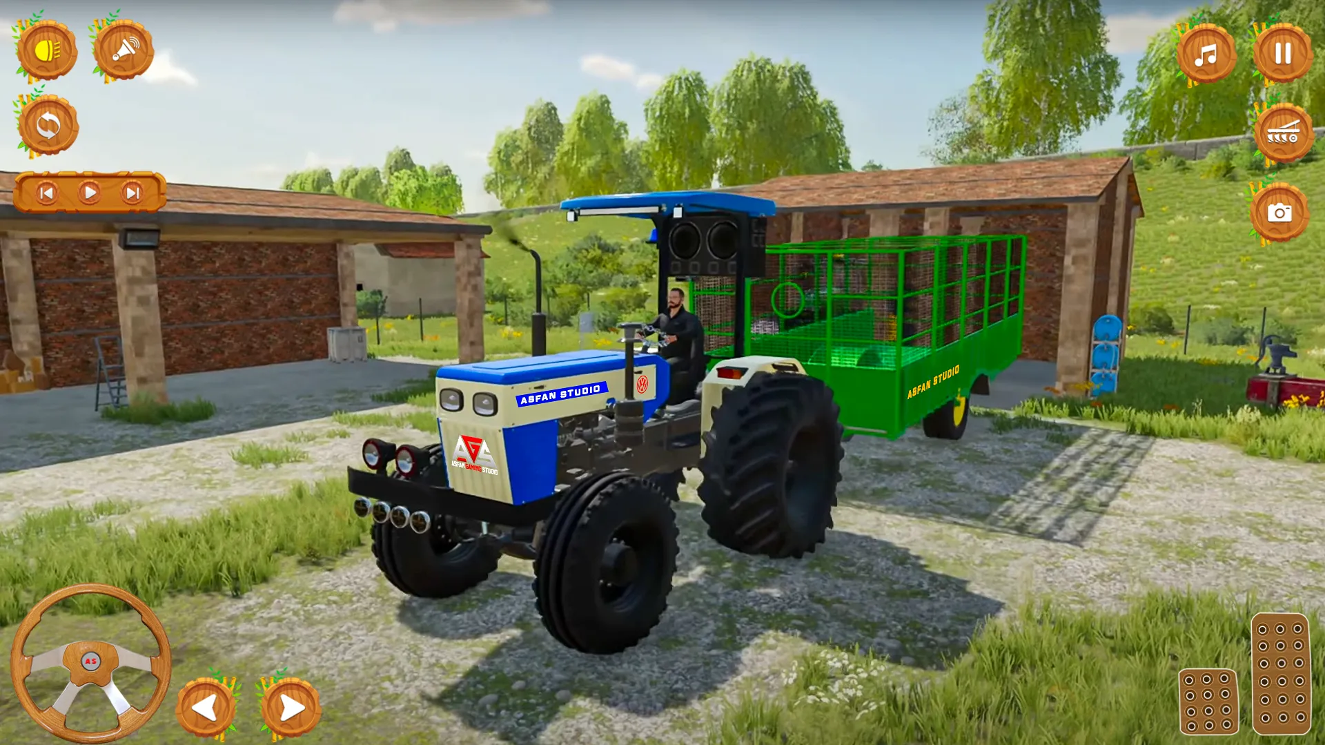 Indian Farming Tractor 3D Game | Indus Appstore | Screenshot