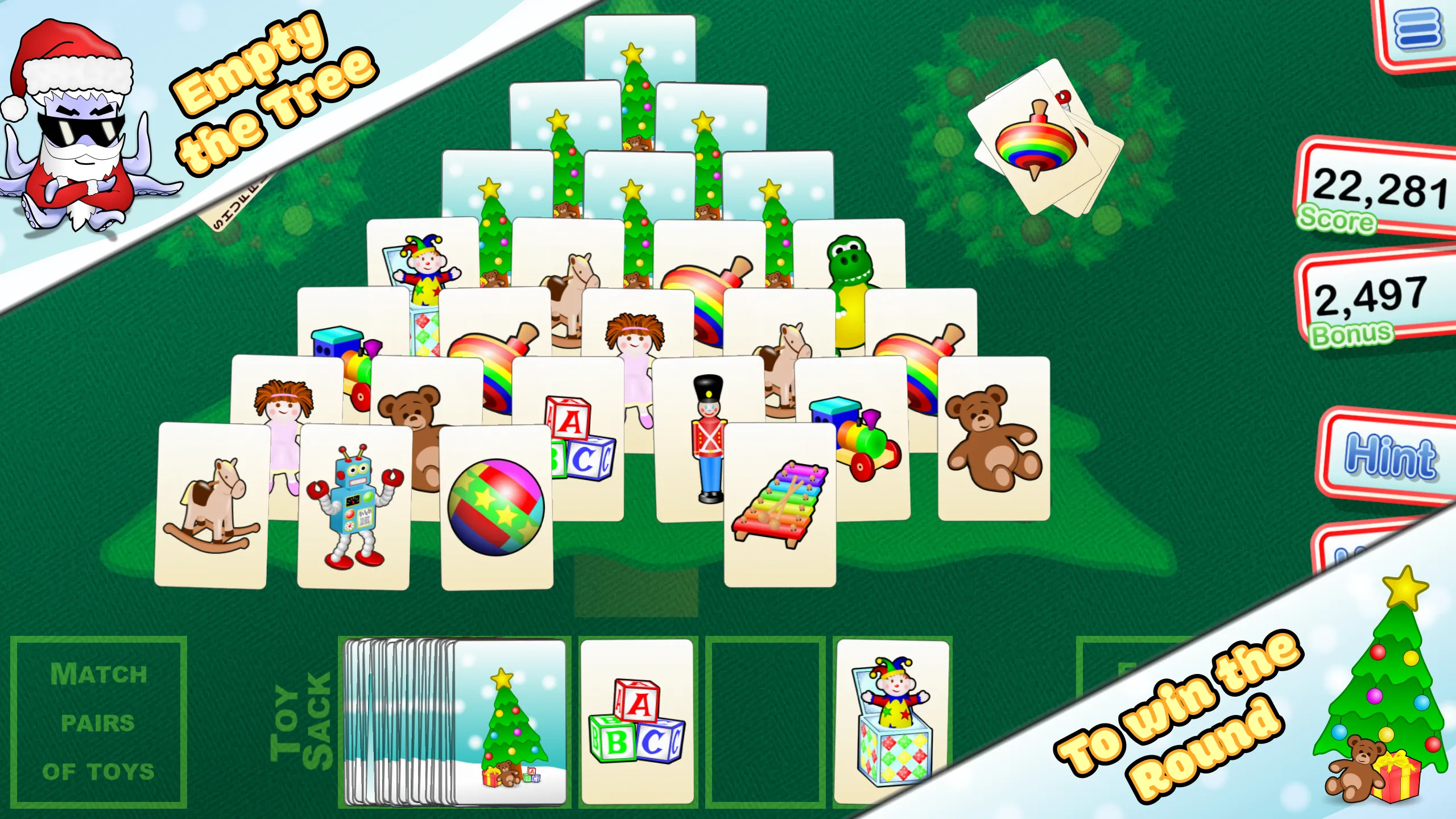 Christmas Tree Solitaire | Indus Appstore | Screenshot