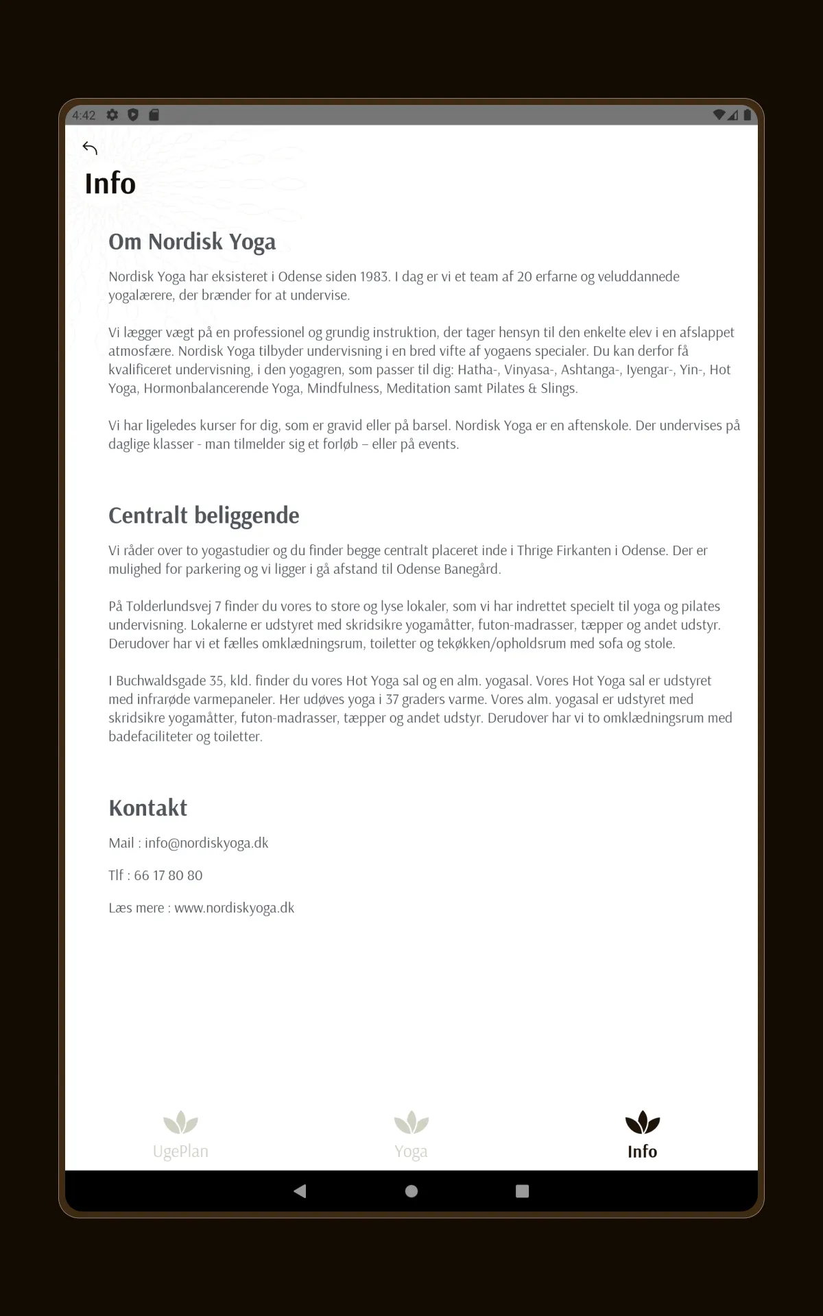 Nordisk Yoga | Indus Appstore | Screenshot