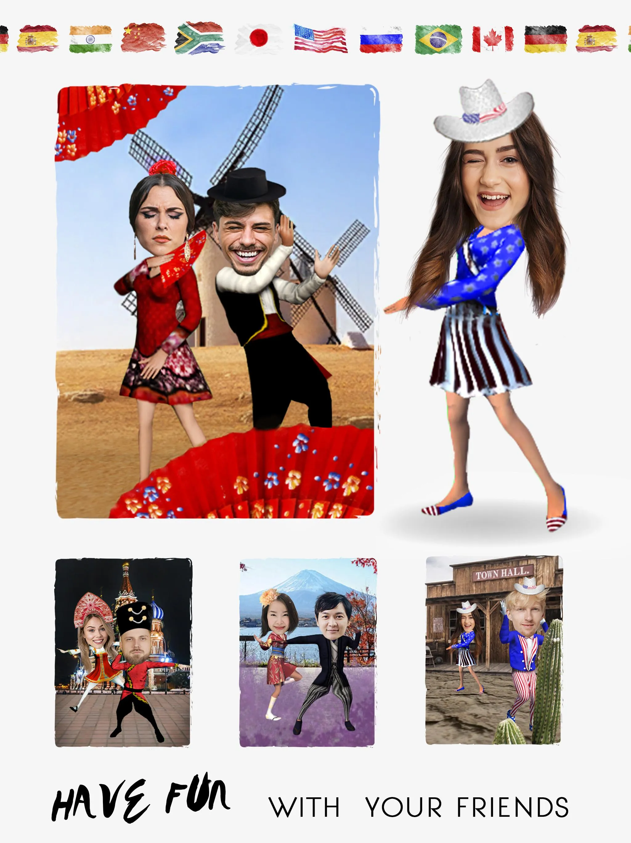 World Dance 3D Face | Indus Appstore | Screenshot