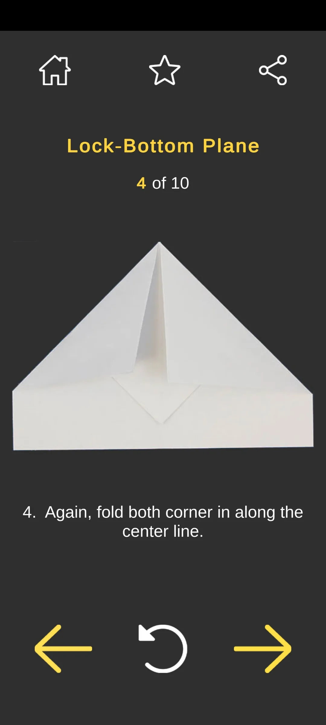 Origami paper airplane | Indus Appstore | Screenshot