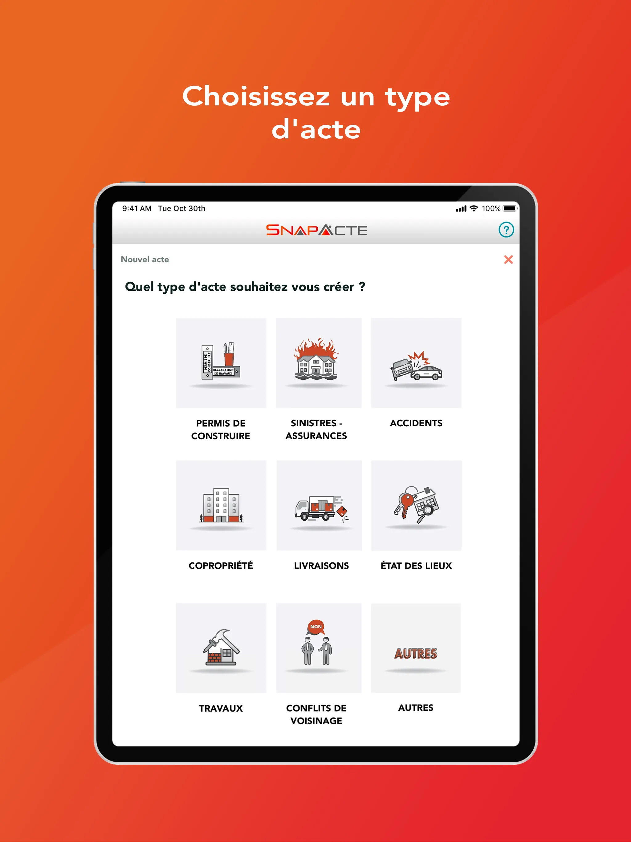 SnapActe: Constat d'huissier | Indus Appstore | Screenshot