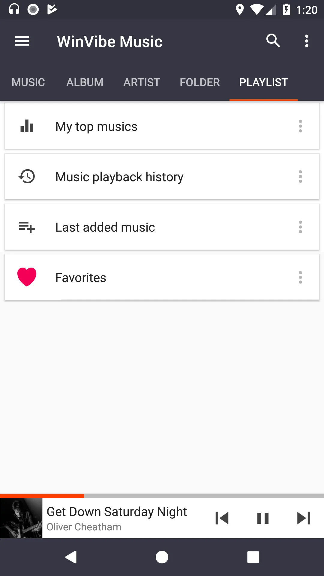 WinVibe Music Player | Indus Appstore | Screenshot