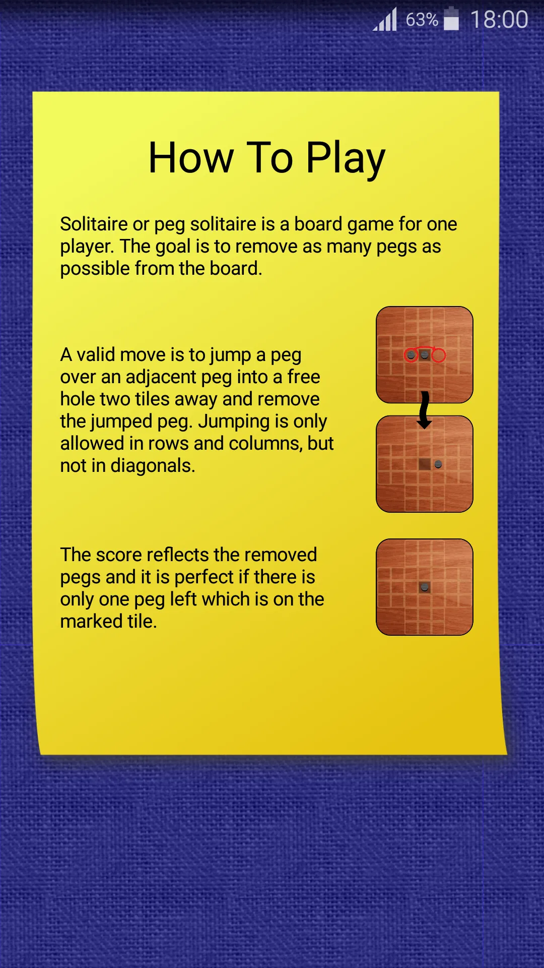 Peg Solitaire | Indus Appstore | Screenshot