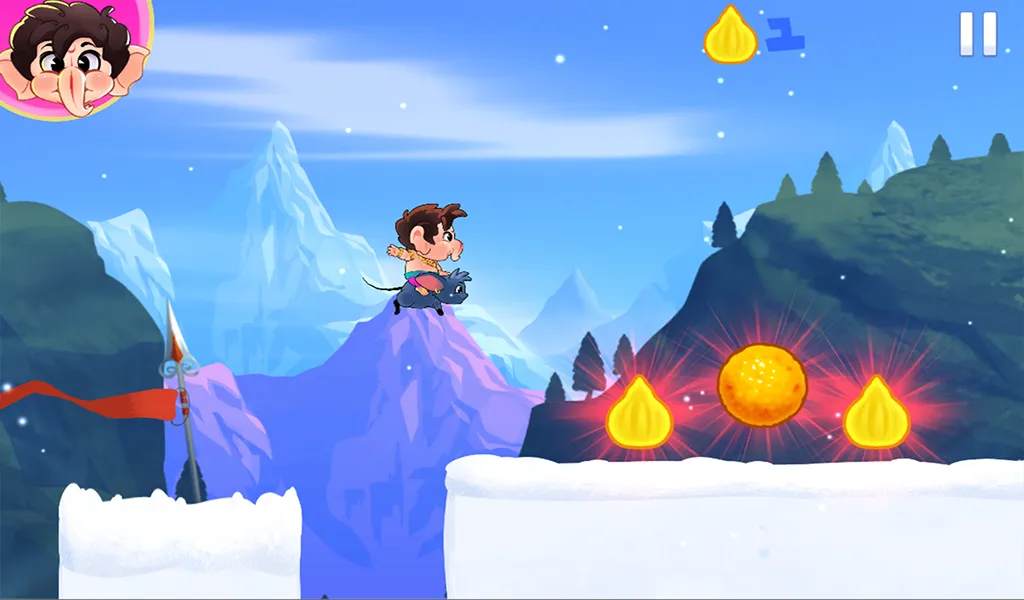 Baby Ganesha - Modak Run | Indus Appstore | Screenshot