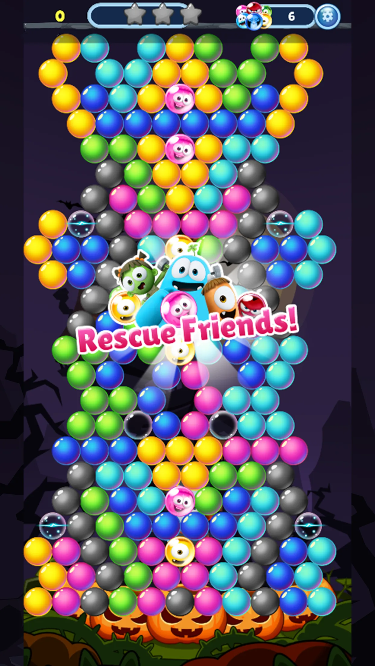 SPOOKIZ PANG: Bubble Shooting | Indus Appstore | Screenshot