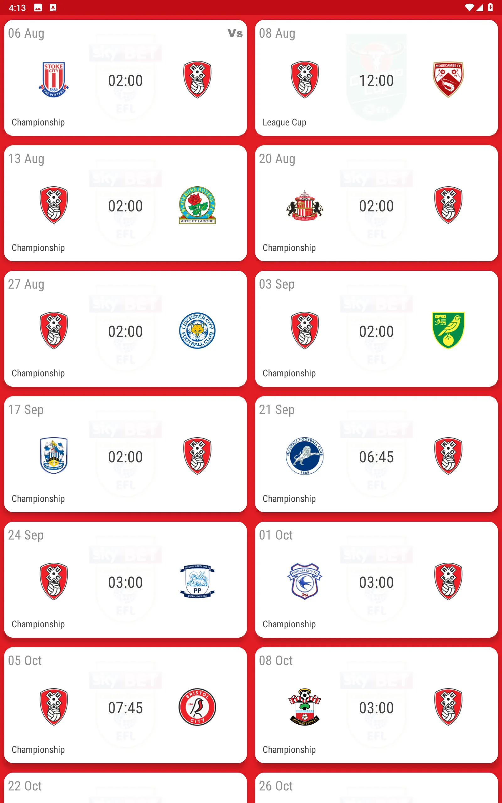 Rotherham United Fan App | Indus Appstore | Screenshot