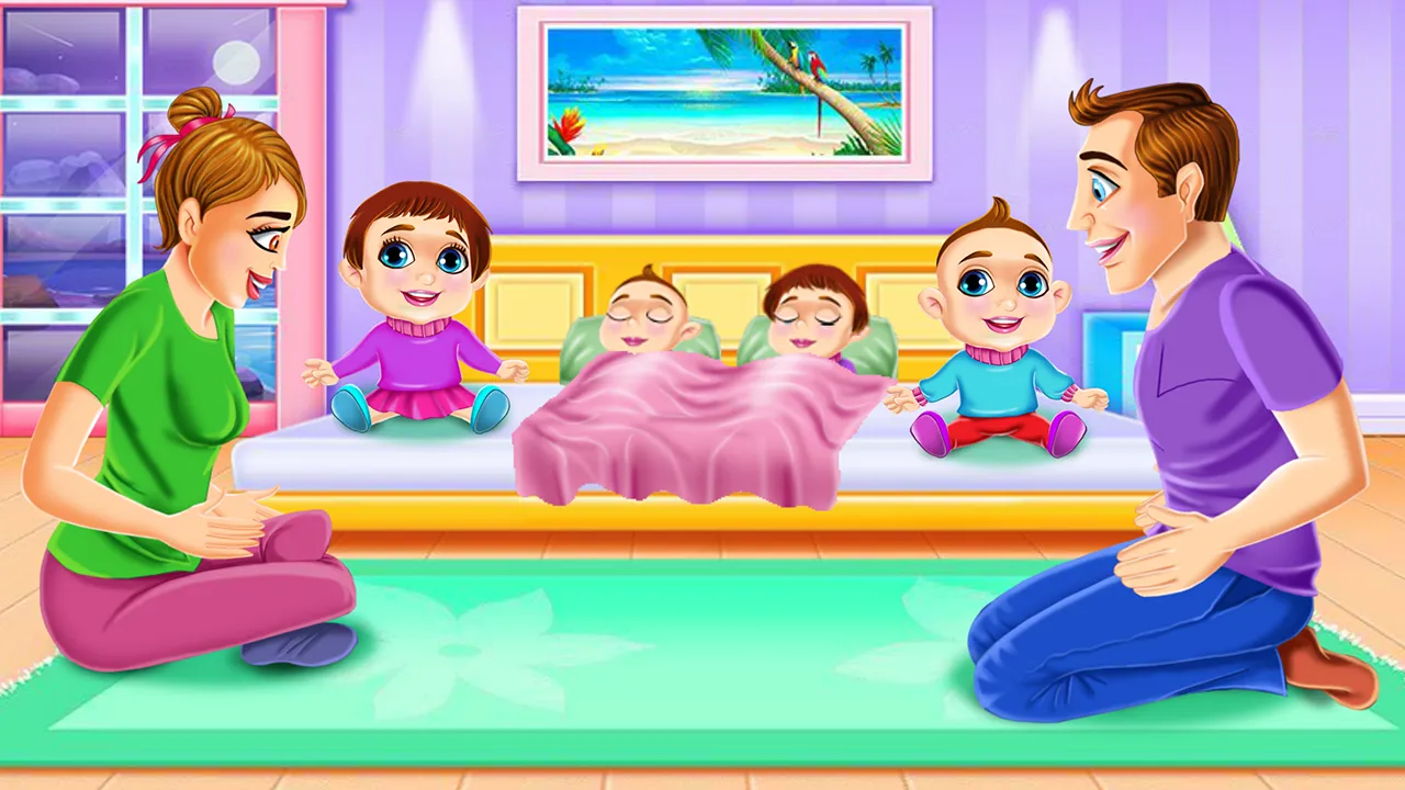 Crazy Mommy vs Daddy Caring | Indus Appstore | Screenshot