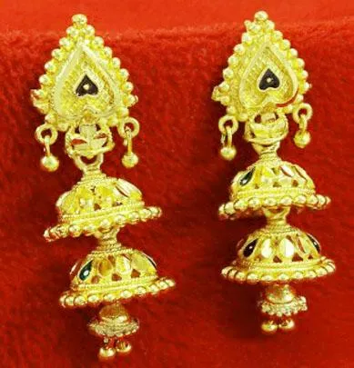 Gold Jhumka Design | Indus Appstore | Screenshot