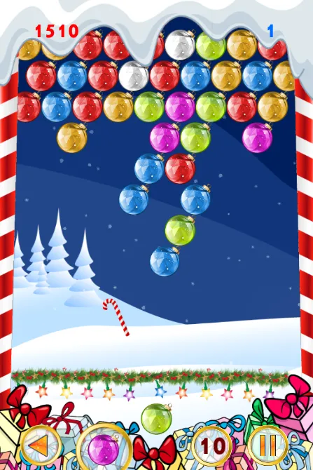 Christmas games Bubble shooter | Indus Appstore | Screenshot