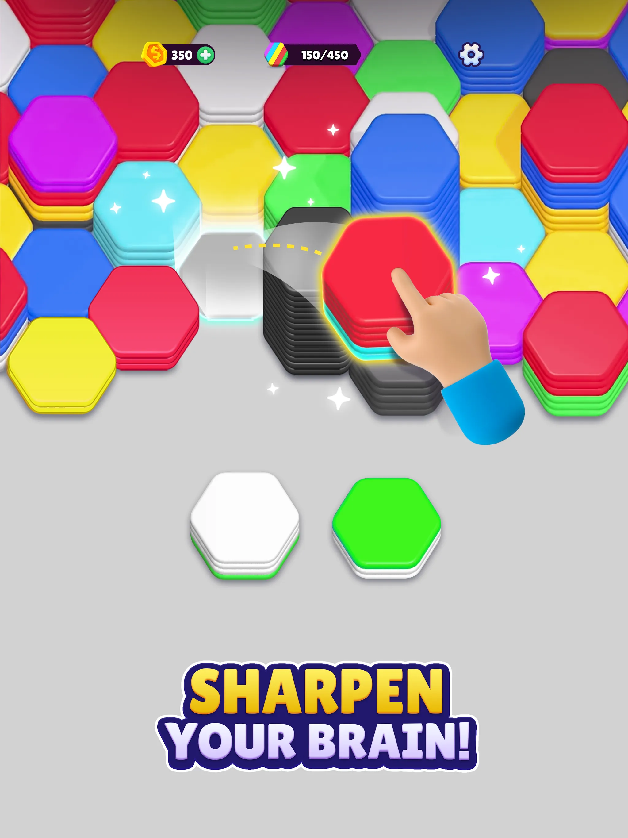 Hexa Sort | Indus Appstore | Screenshot