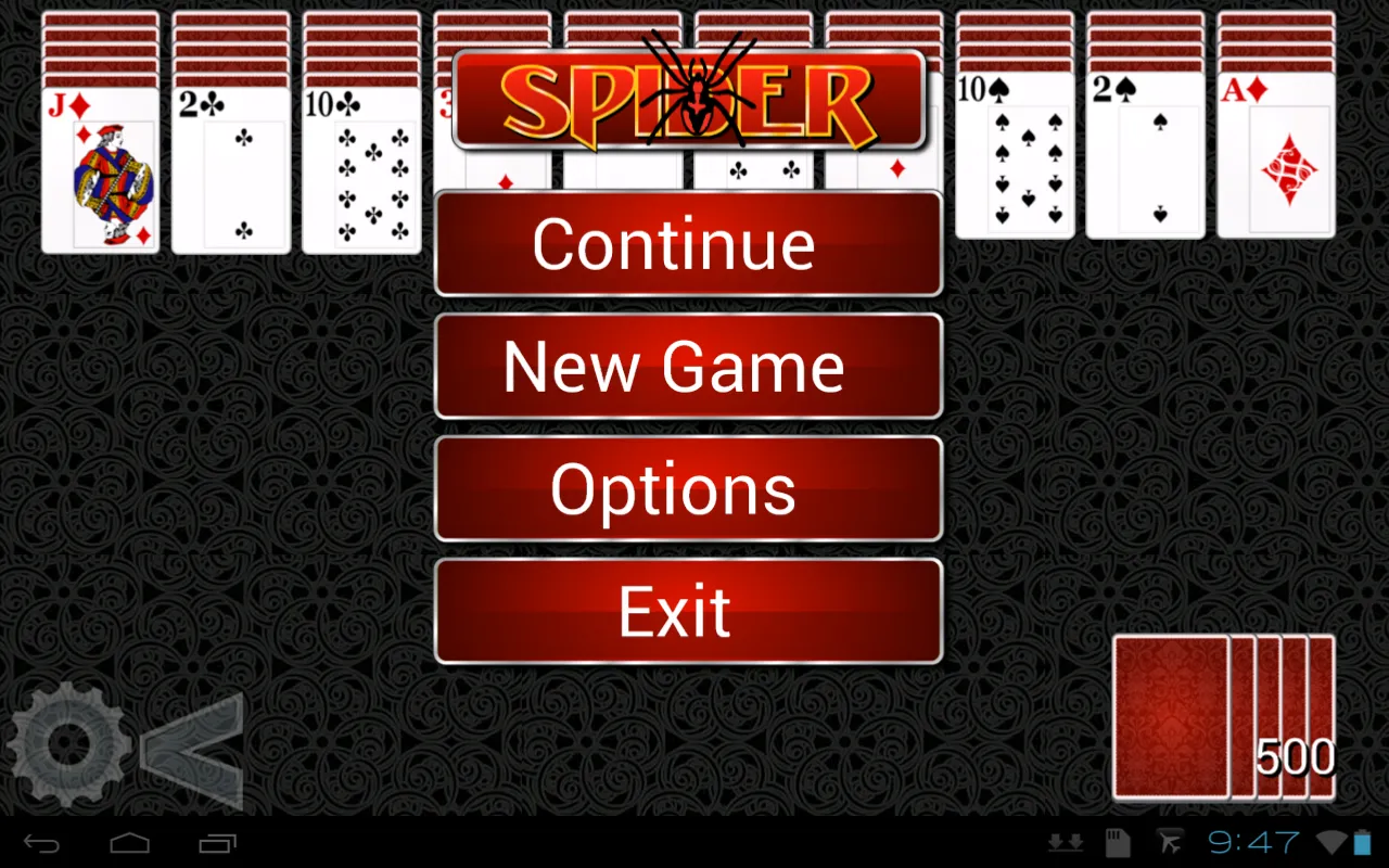 Spider Solitaire HD 2 | Indus Appstore | Screenshot