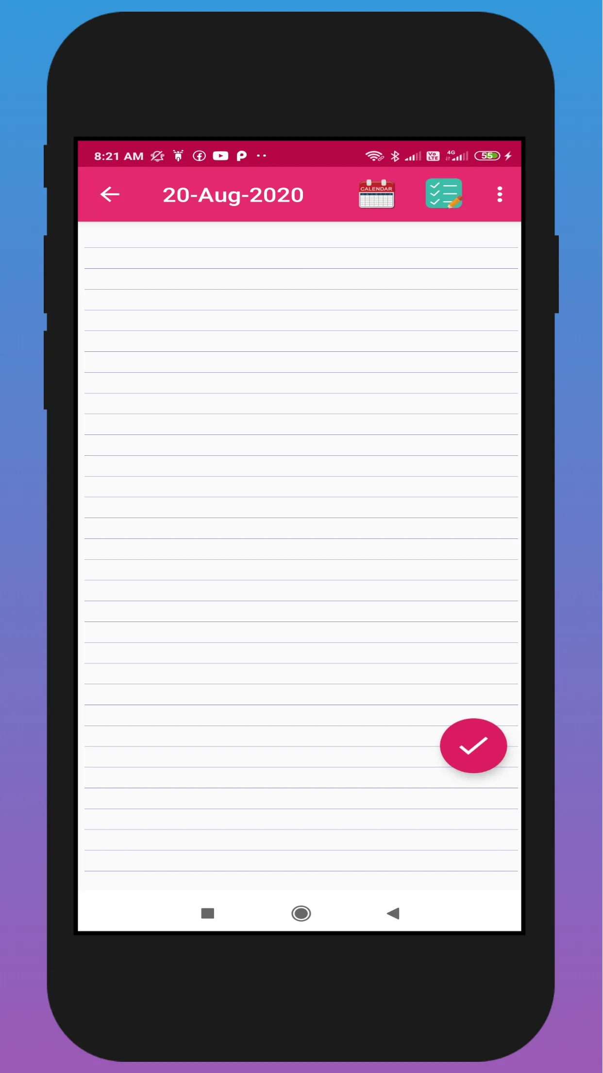 Pink Diary - My Notebook & Dai | Indus Appstore | Screenshot