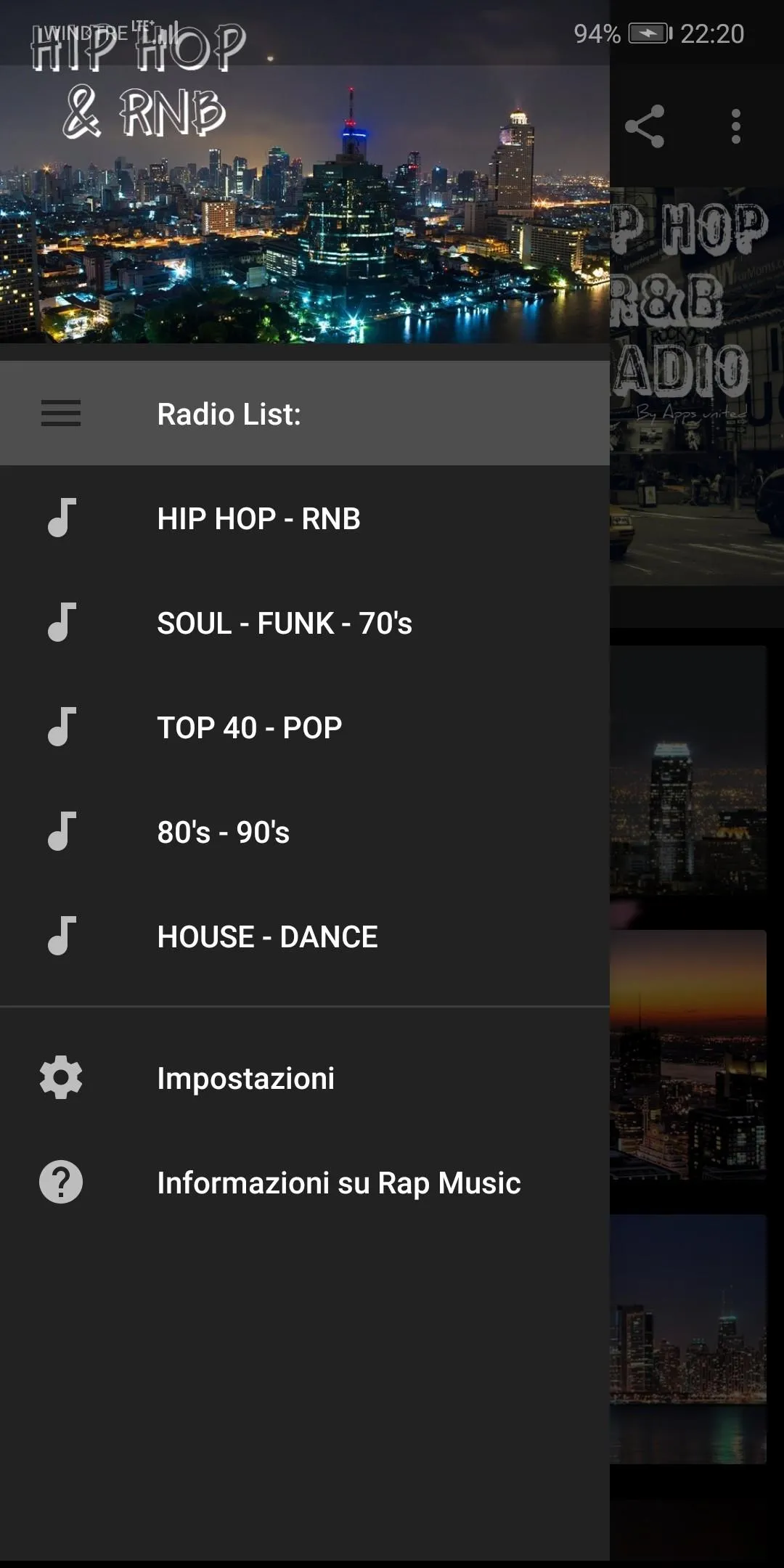 Rap music radio | Indus Appstore | Screenshot