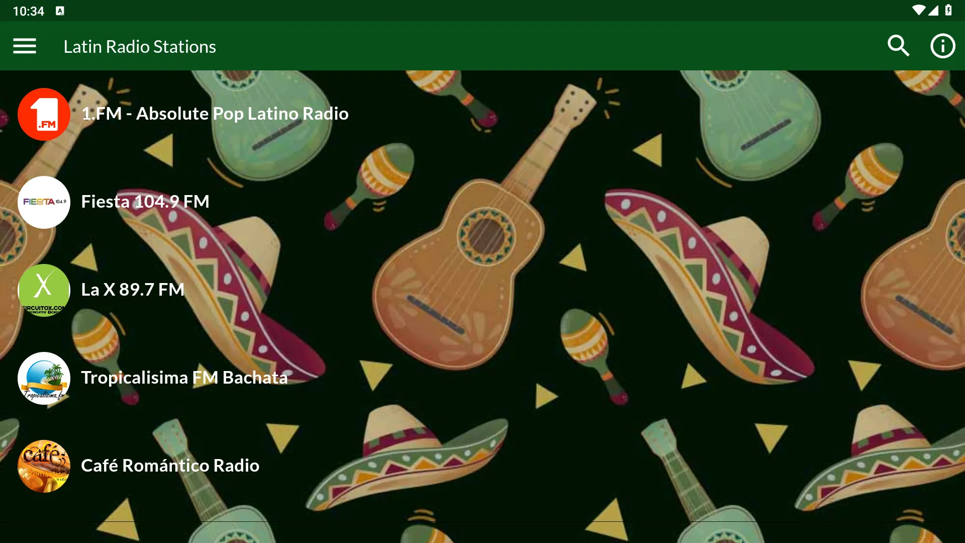 Latin Radio - Live Music | Indus Appstore | Screenshot