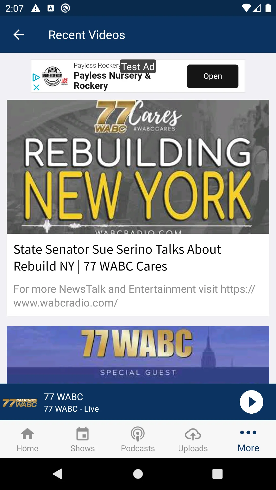 77 WABC | Indus Appstore | Screenshot