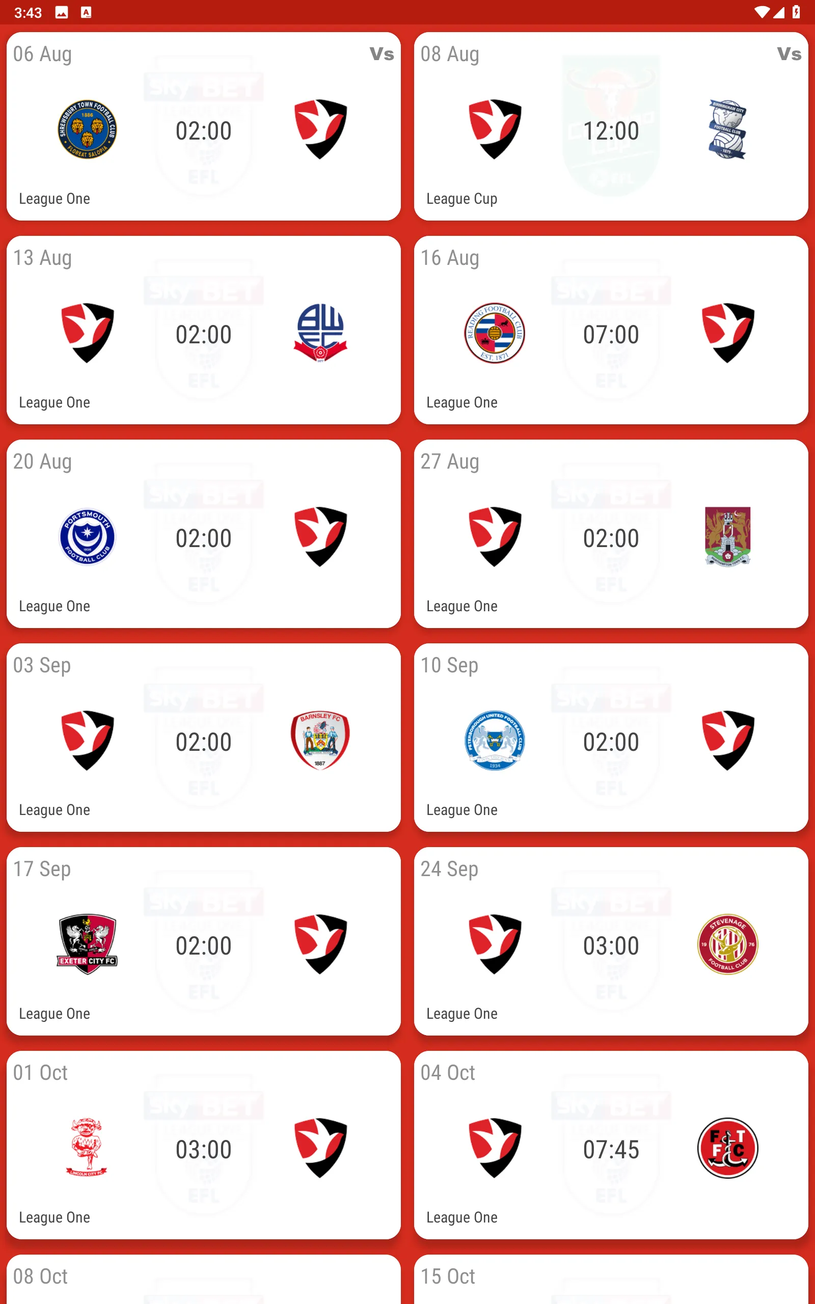 Cheltenham Town Fan App | Indus Appstore | Screenshot