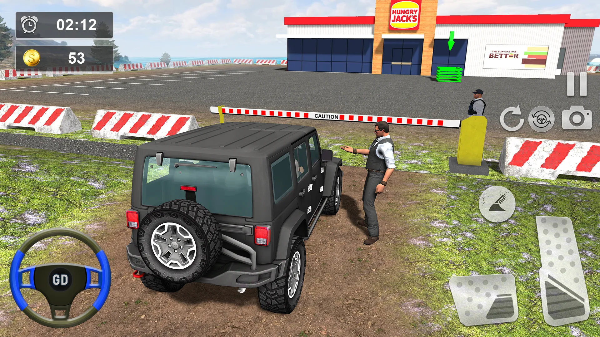 Offroad Jeep Driving - 3D Game | Indus Appstore | Screenshot