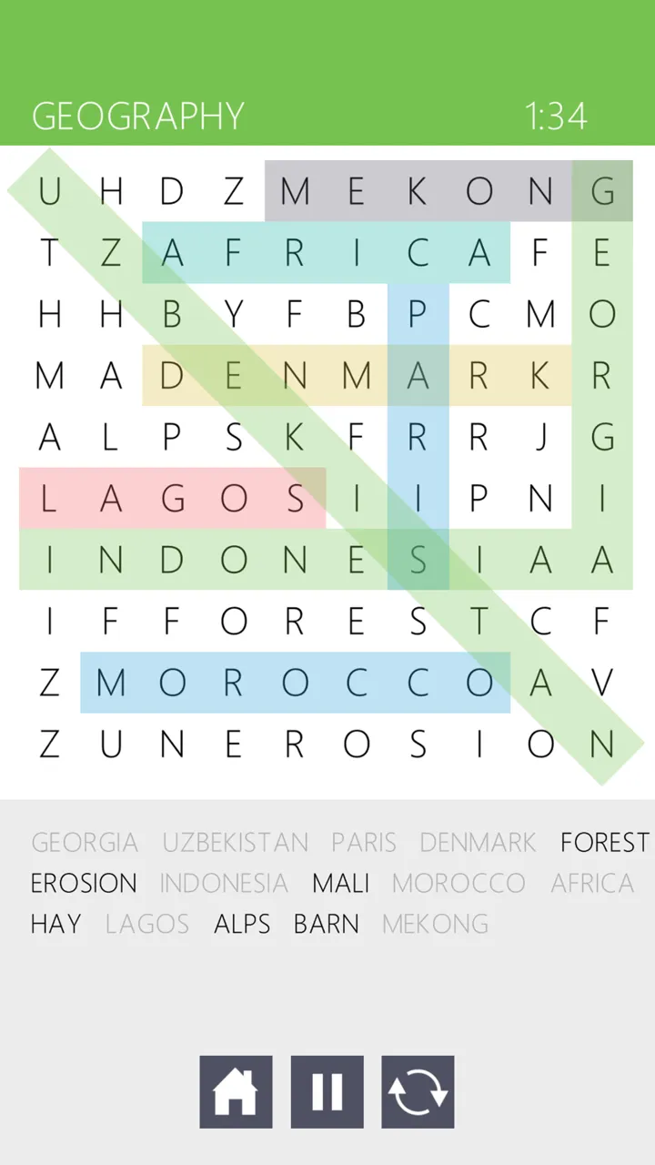 WordMesh - word search | Indus Appstore | Screenshot