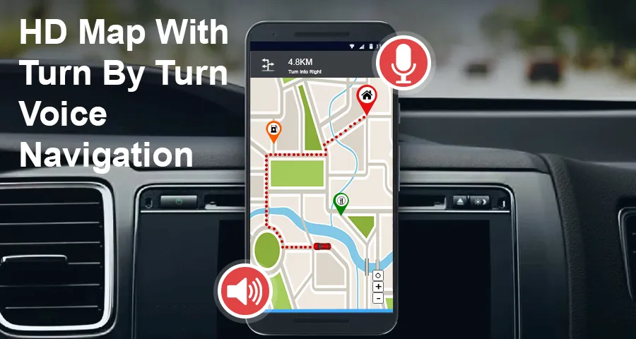 Voice GPS Driving Directions | Indus Appstore | Screenshot