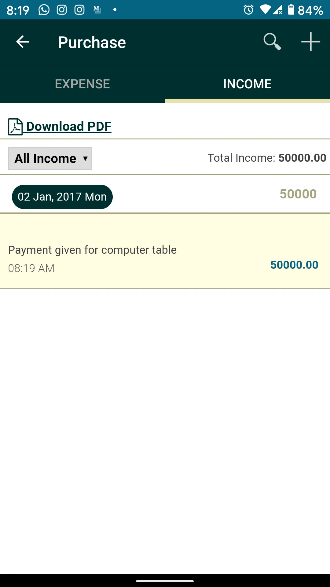 SaralHisab: Expense and Income | Indus Appstore | Screenshot