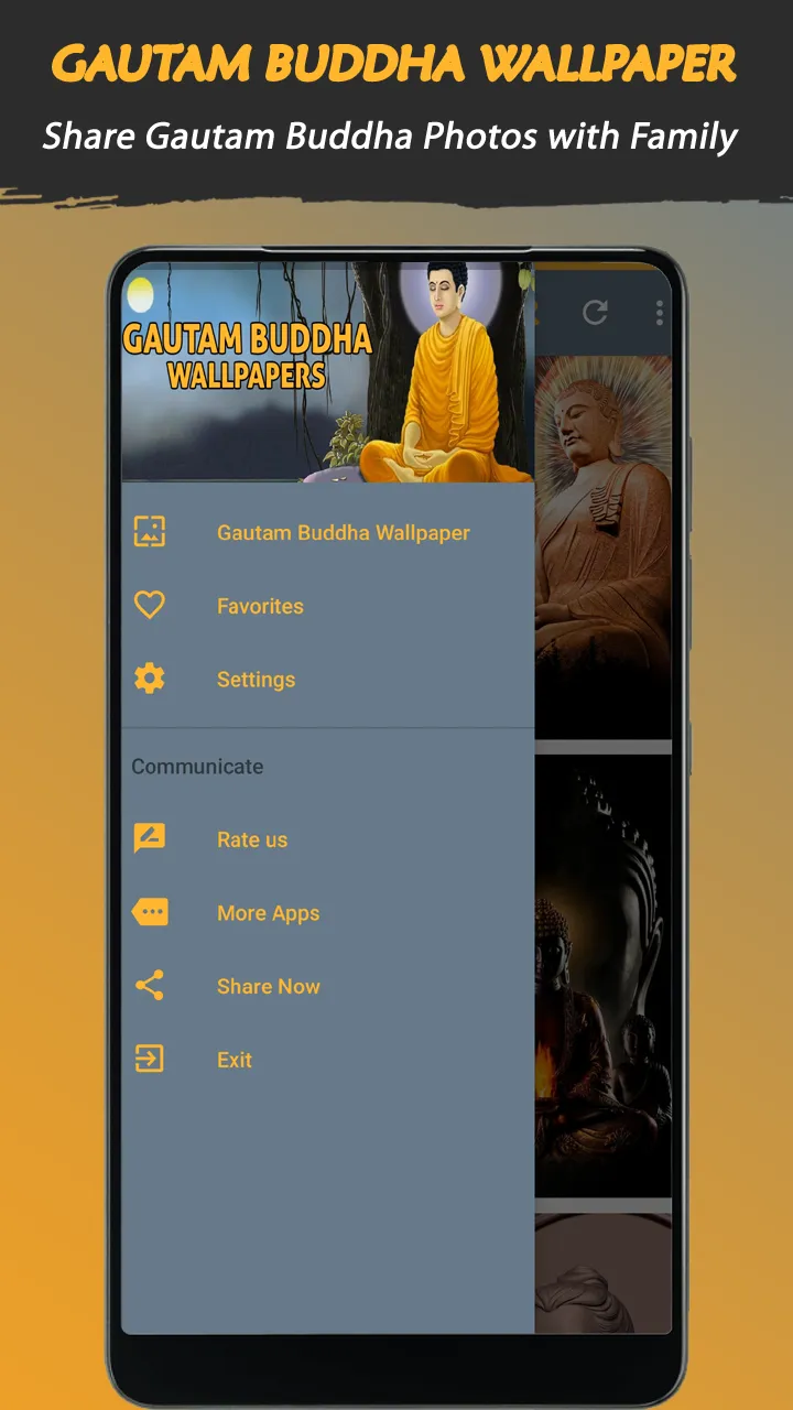 Lord Gautam Buddha Wallpaper | Indus Appstore | Screenshot