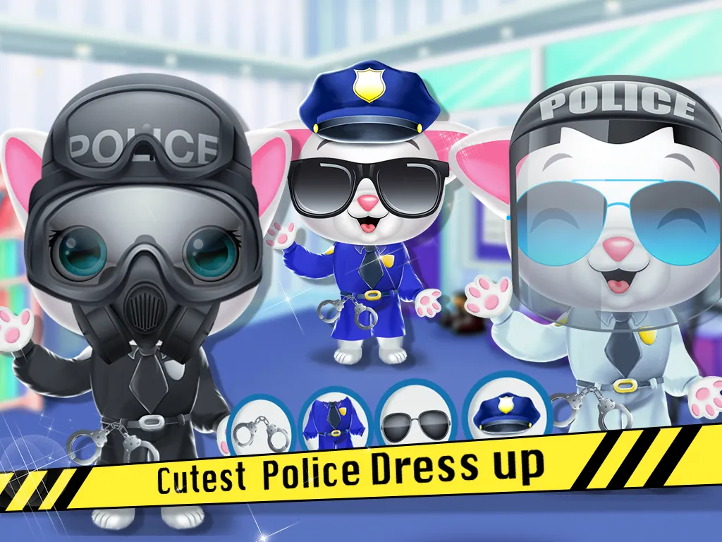 Kitty Cat Police Fun Care | Indus Appstore | Screenshot