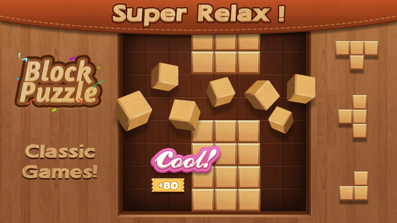 Wood Block Puzzle 2020 : Free  | Indus Appstore | Screenshot