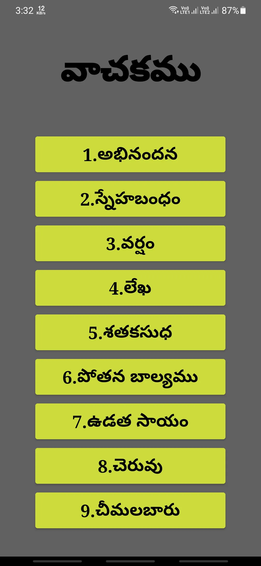 6th Class Telugu StudyMaterial | Indus Appstore | Screenshot