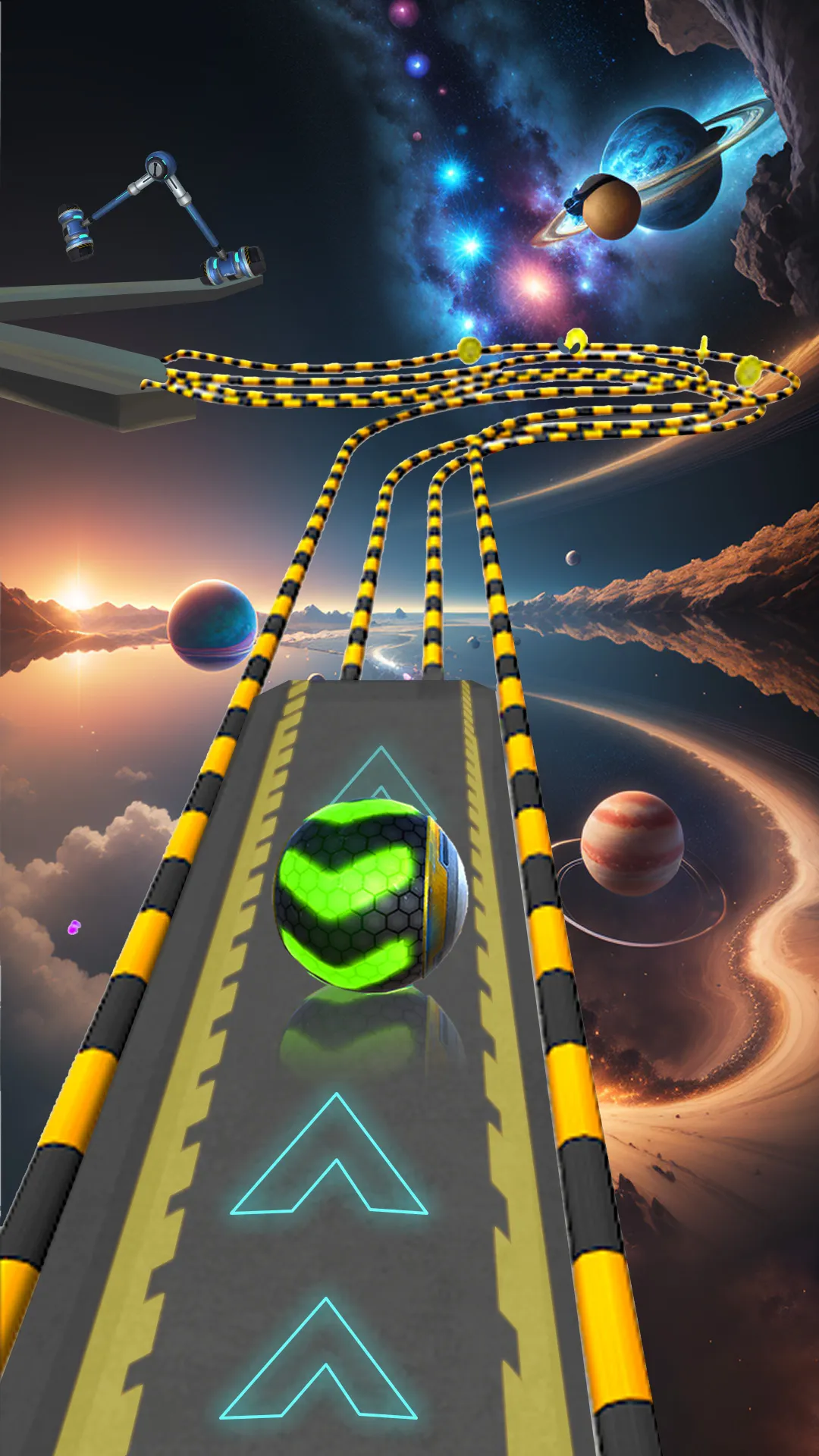 Space Rolling Balls Race | Indus Appstore | Screenshot