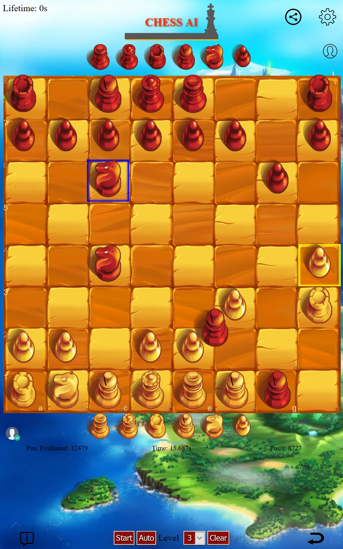 Chess Kingdom in 3D graphics | Indus Appstore | Screenshot