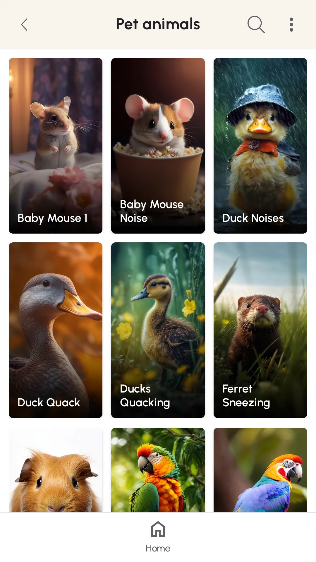 Animal Sounds and Ringtones | Indus Appstore | Screenshot