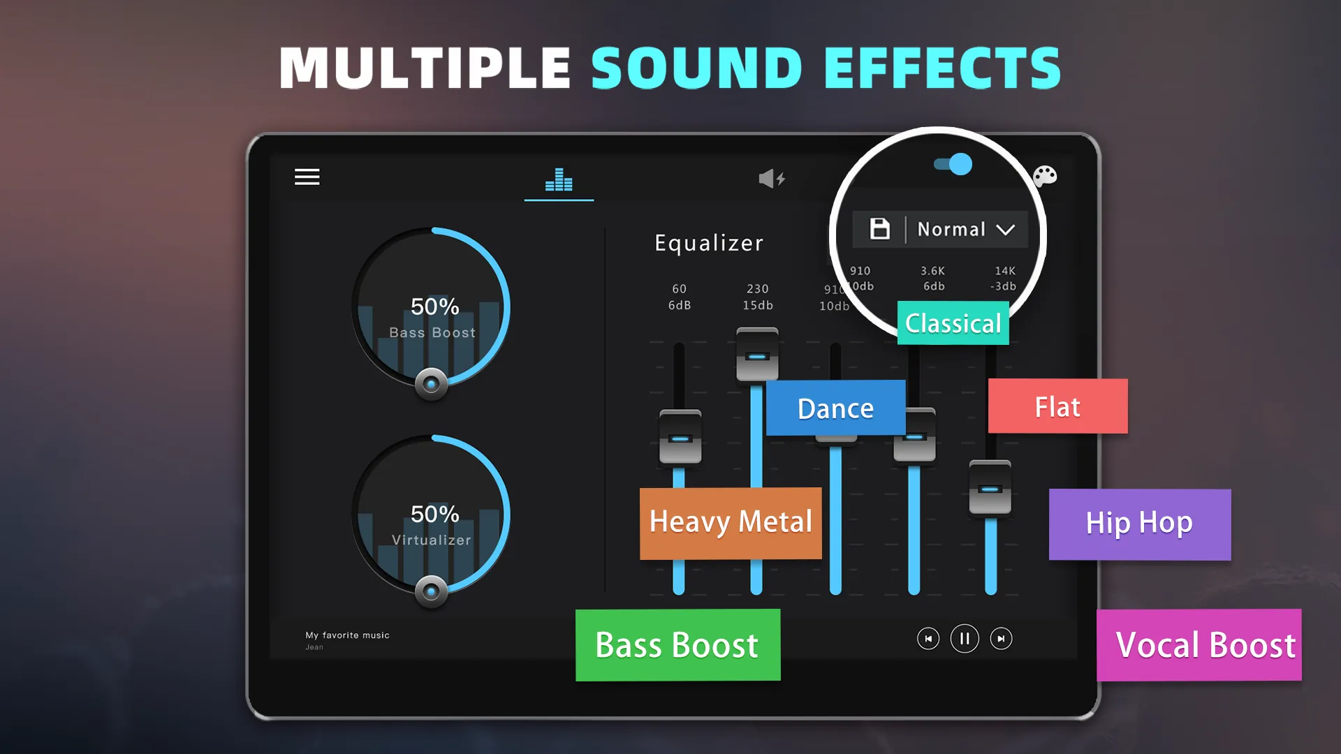 Bass Booster & Equalizer | Indus Appstore | Screenshot