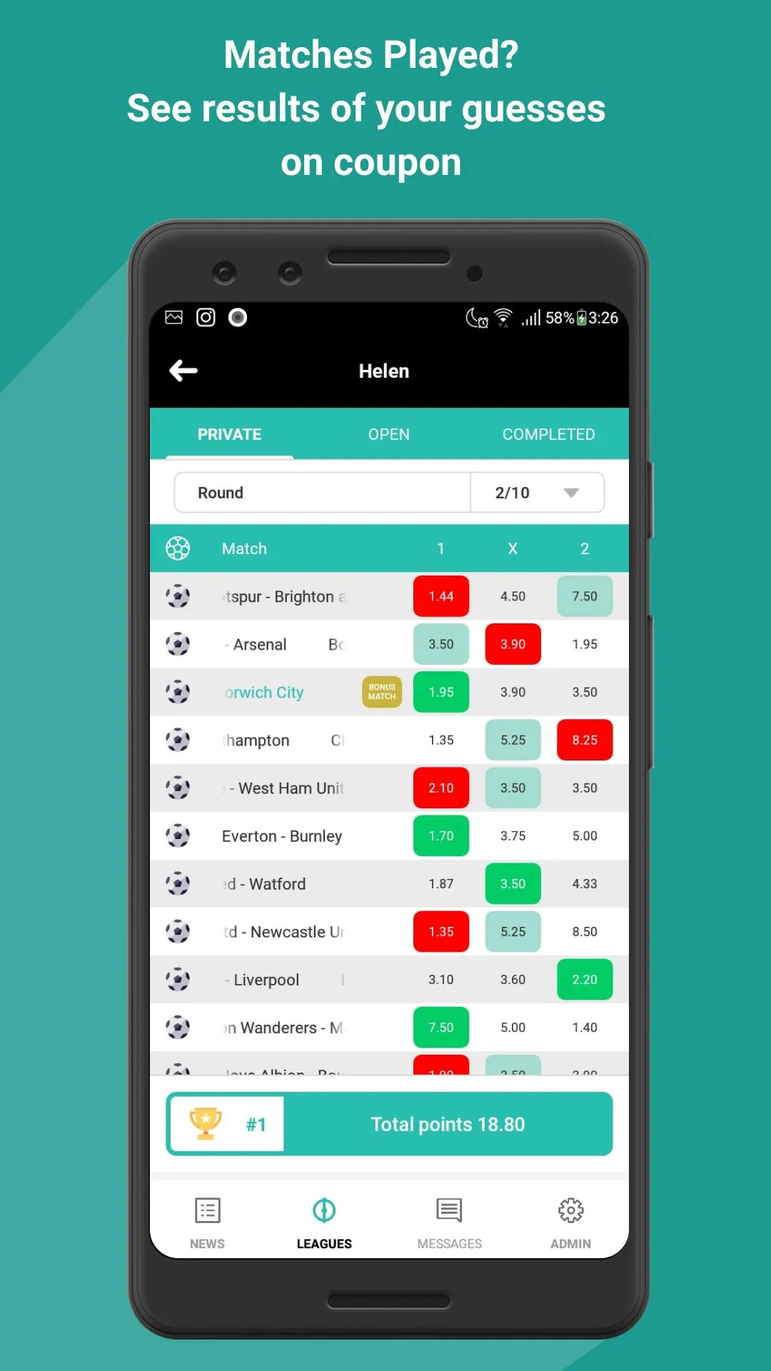 Odds Club | Indus Appstore | Screenshot