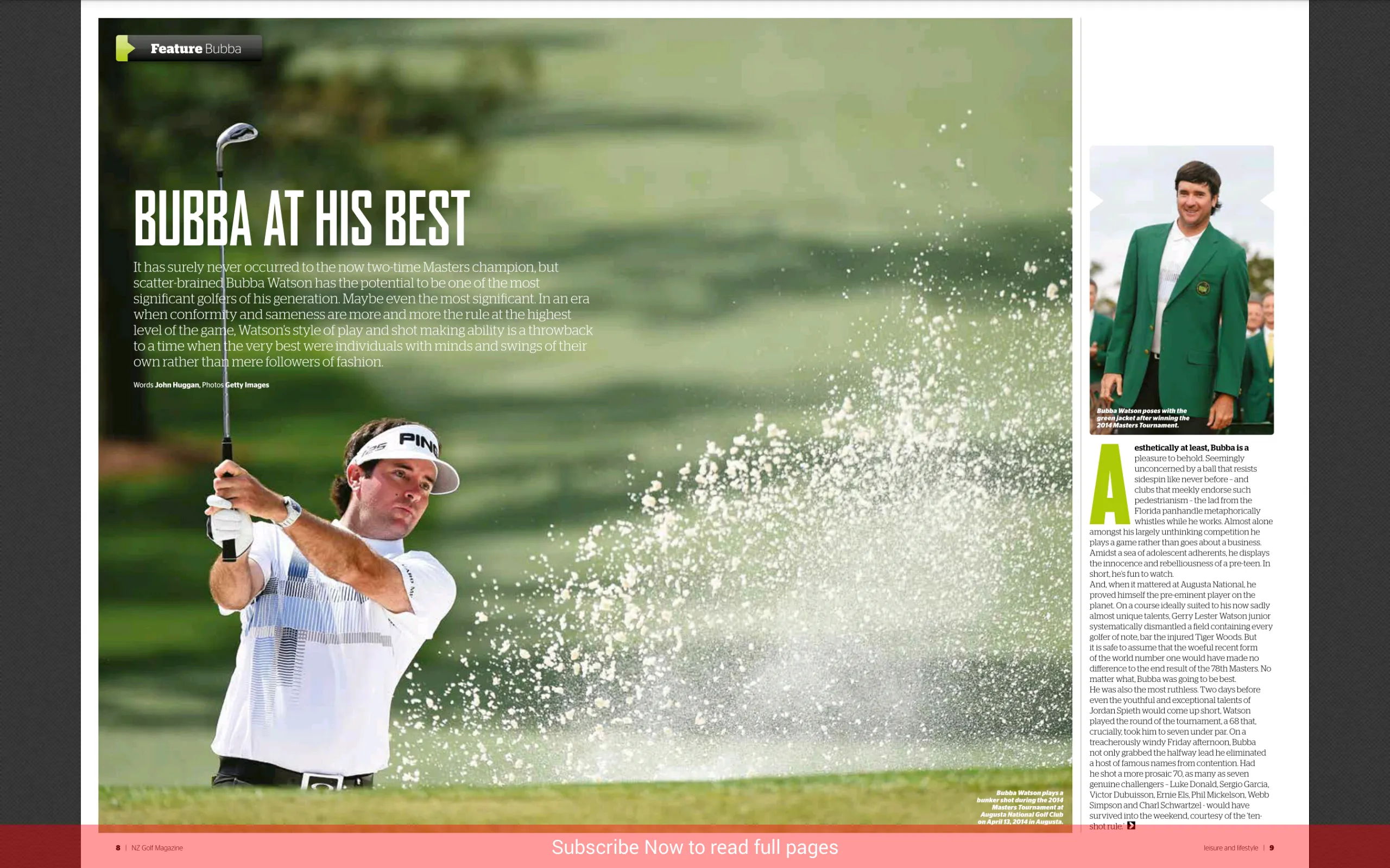 New Zealand Golf Magazine | Indus Appstore | Screenshot