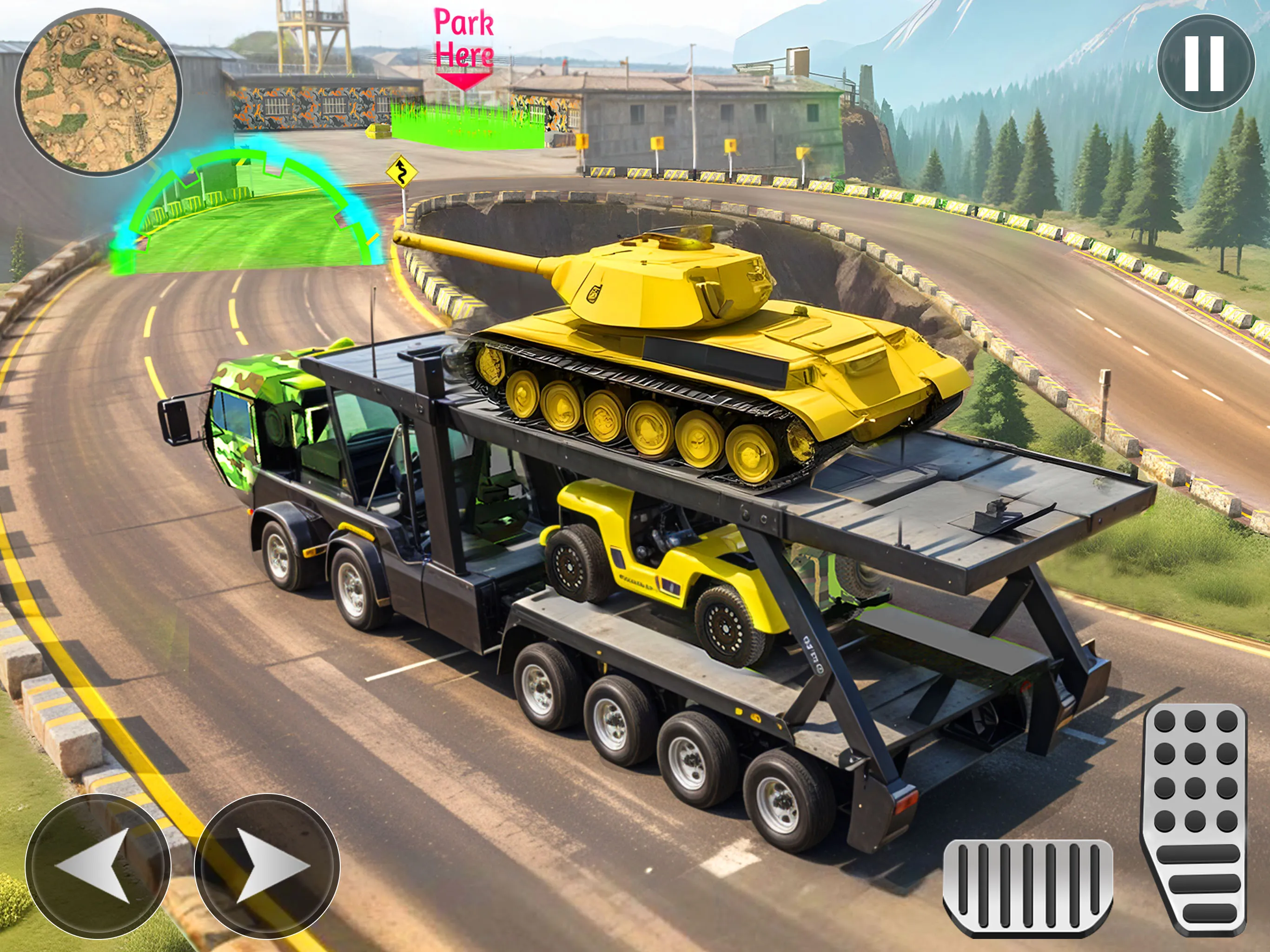 Army Cargo Truck Driving Games | Indus Appstore | Screenshot