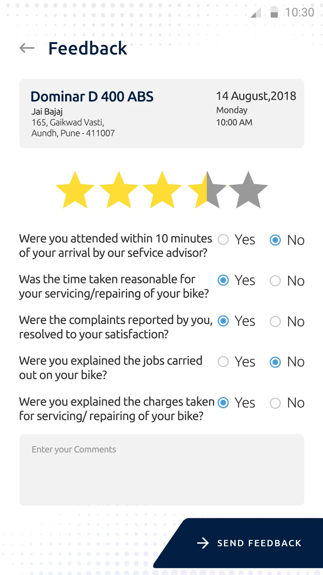 Bajaj Care | Indus Appstore | Screenshot