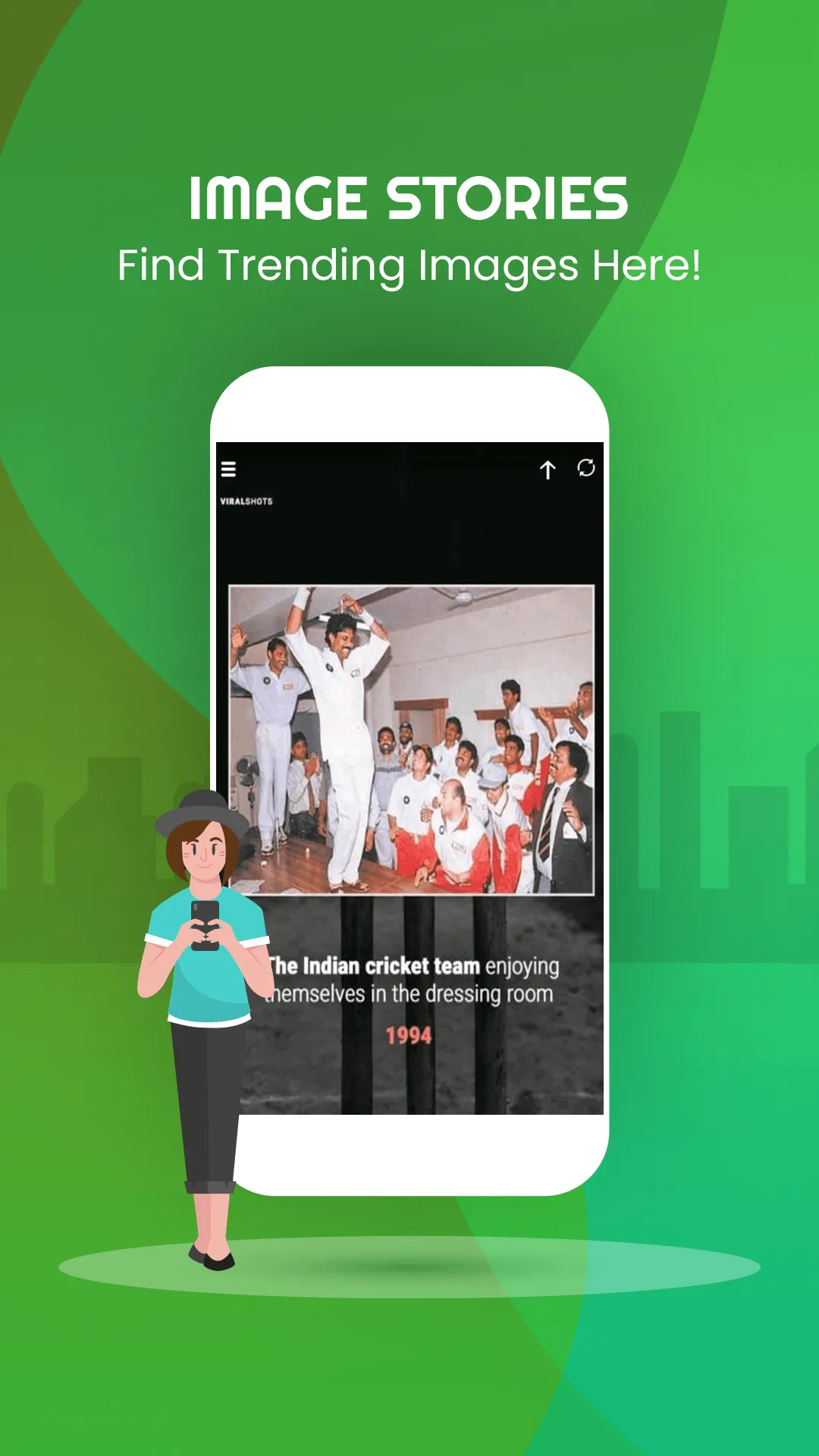 ViralShots: Read viral stories | Indus Appstore | Screenshot