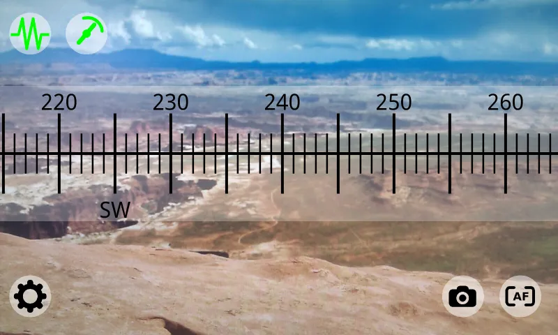 AR Bearing + Baseplate Compass | Indus Appstore | Screenshot