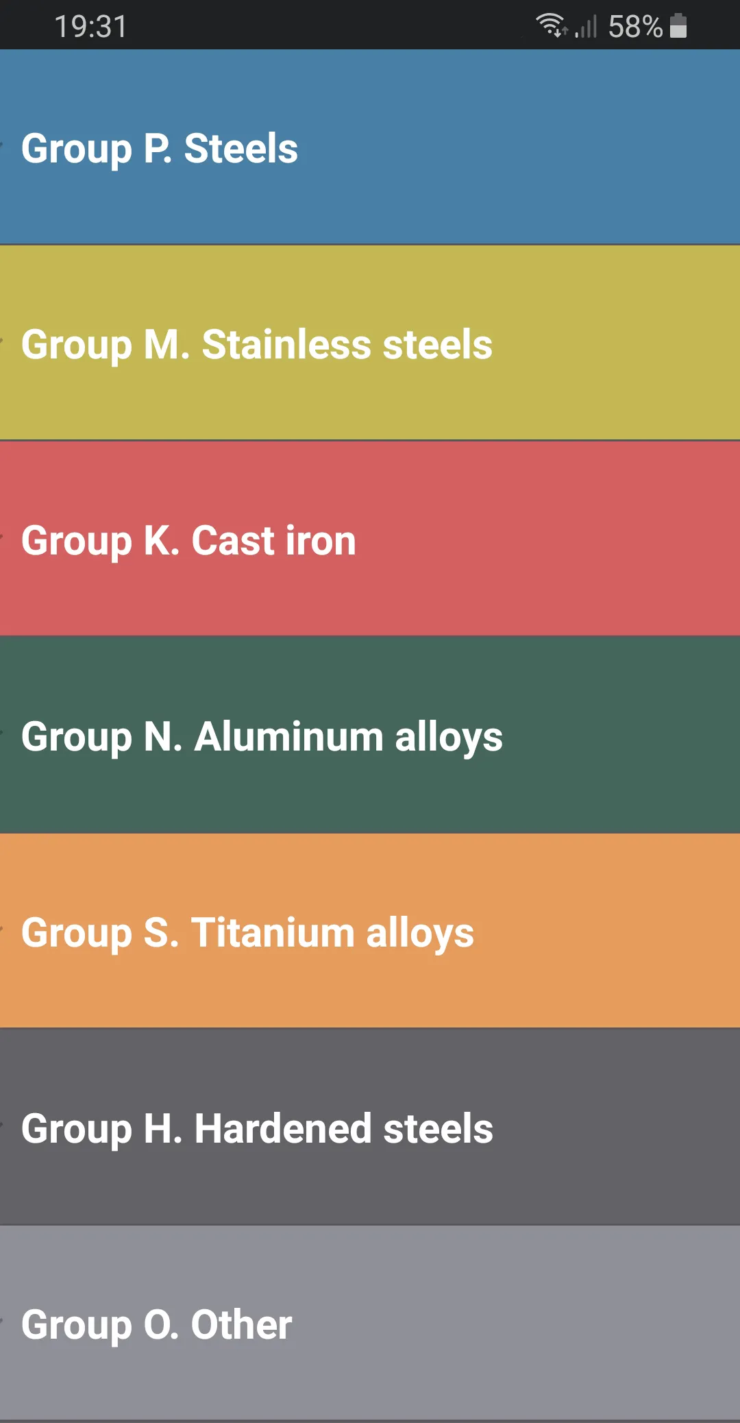 Machining calculator | Indus Appstore | Screenshot