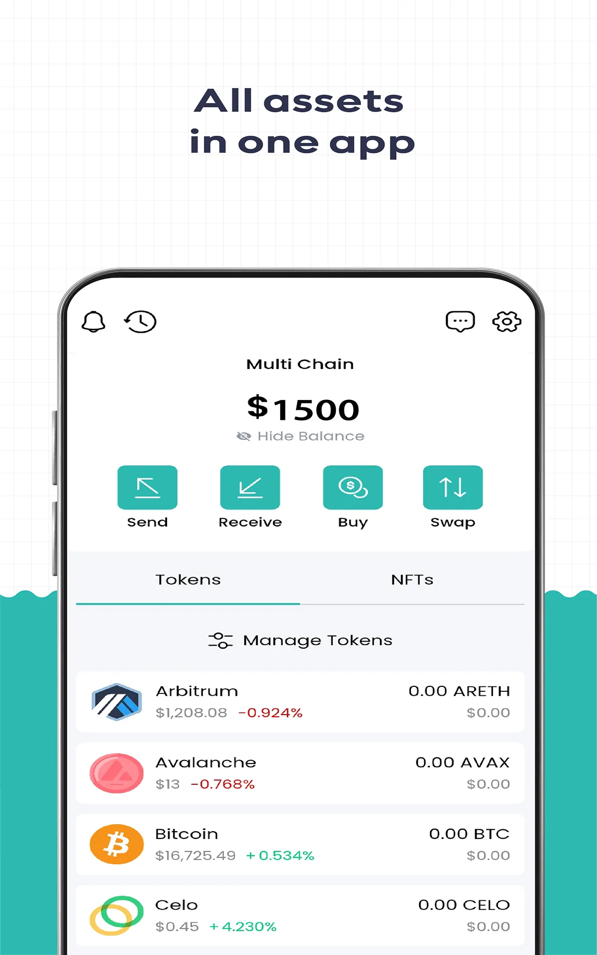 Treasure: Crypto & BTC Wallet | Indus Appstore | Screenshot