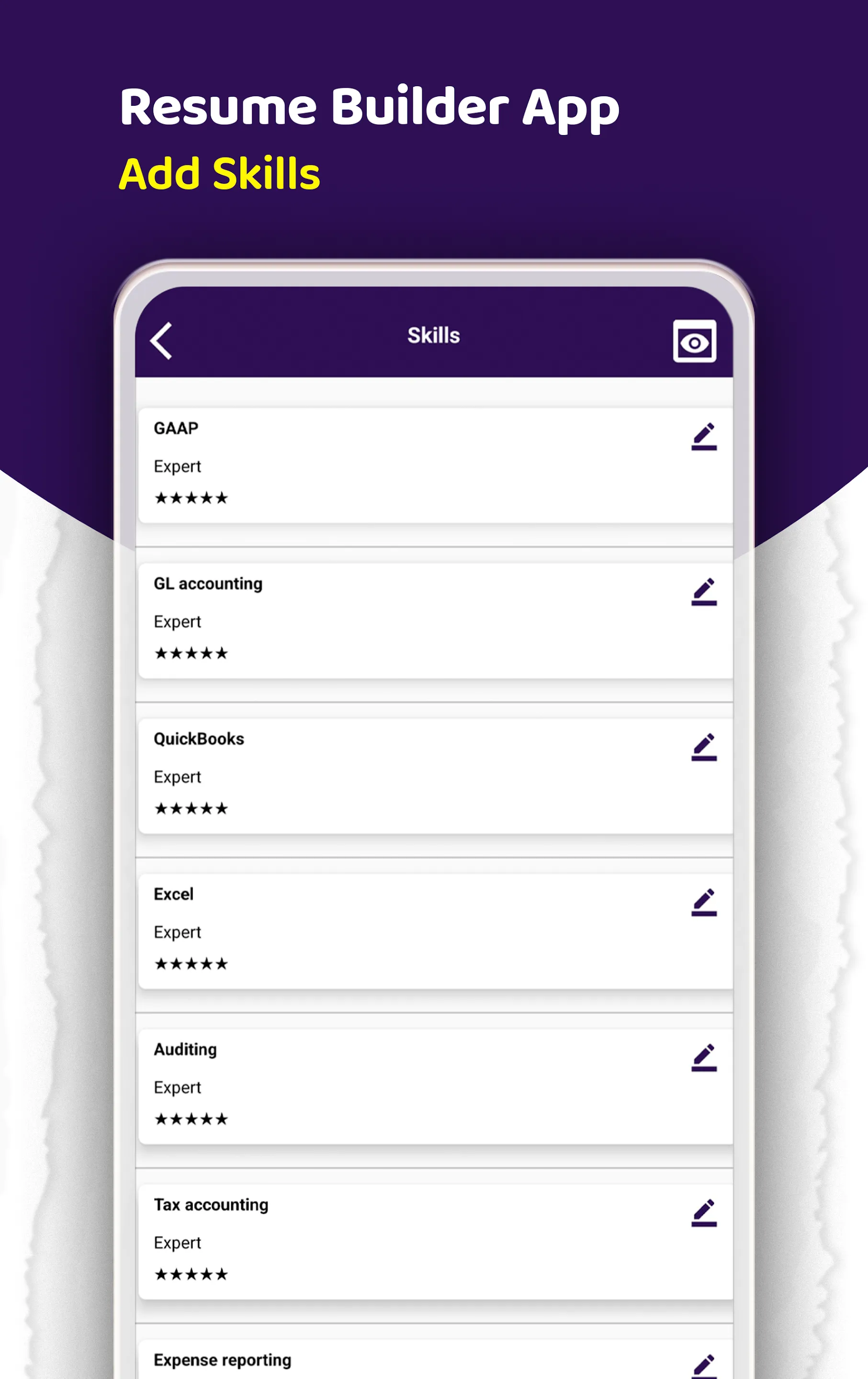 Resume Builder: PDF CV Maker | Indus Appstore | Screenshot